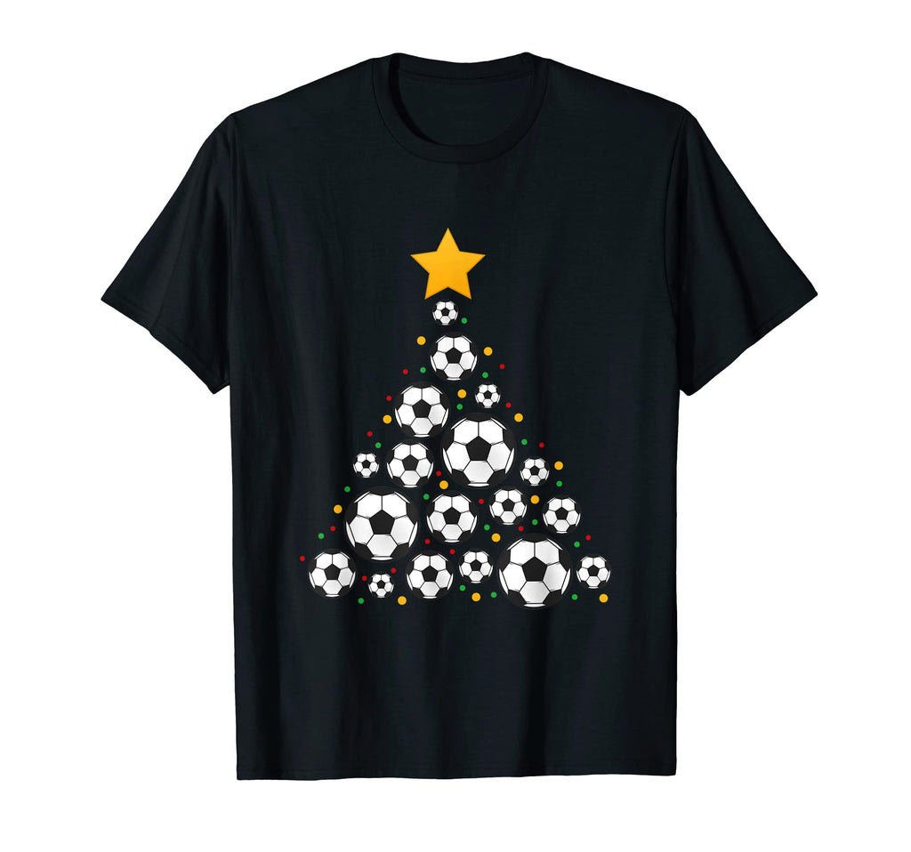 Soccer Tree Chistmas Season T-Shirt - Trendy Graphic Unisex - T-Shirt, Sweatshirt, Hoodie