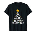 Soccer Tree Chistmas Season T-Shirt - Trendy Graphic Unisex - T-Shirt, Sweatshirt, Hoodie