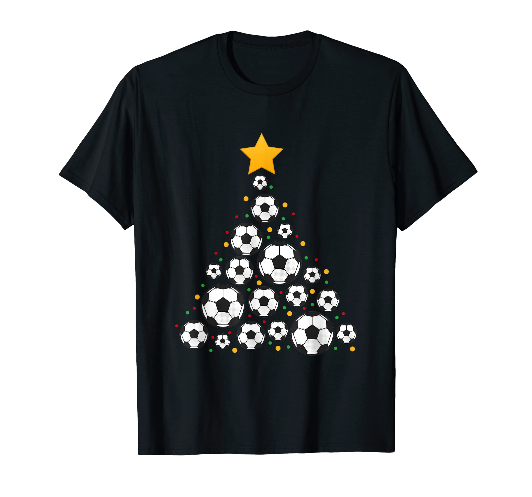 Soccer Tree Chistmas Season T-Shirt - Trendy Graphic Unisex - T-Shirt, Sweatshirt, Hoodie