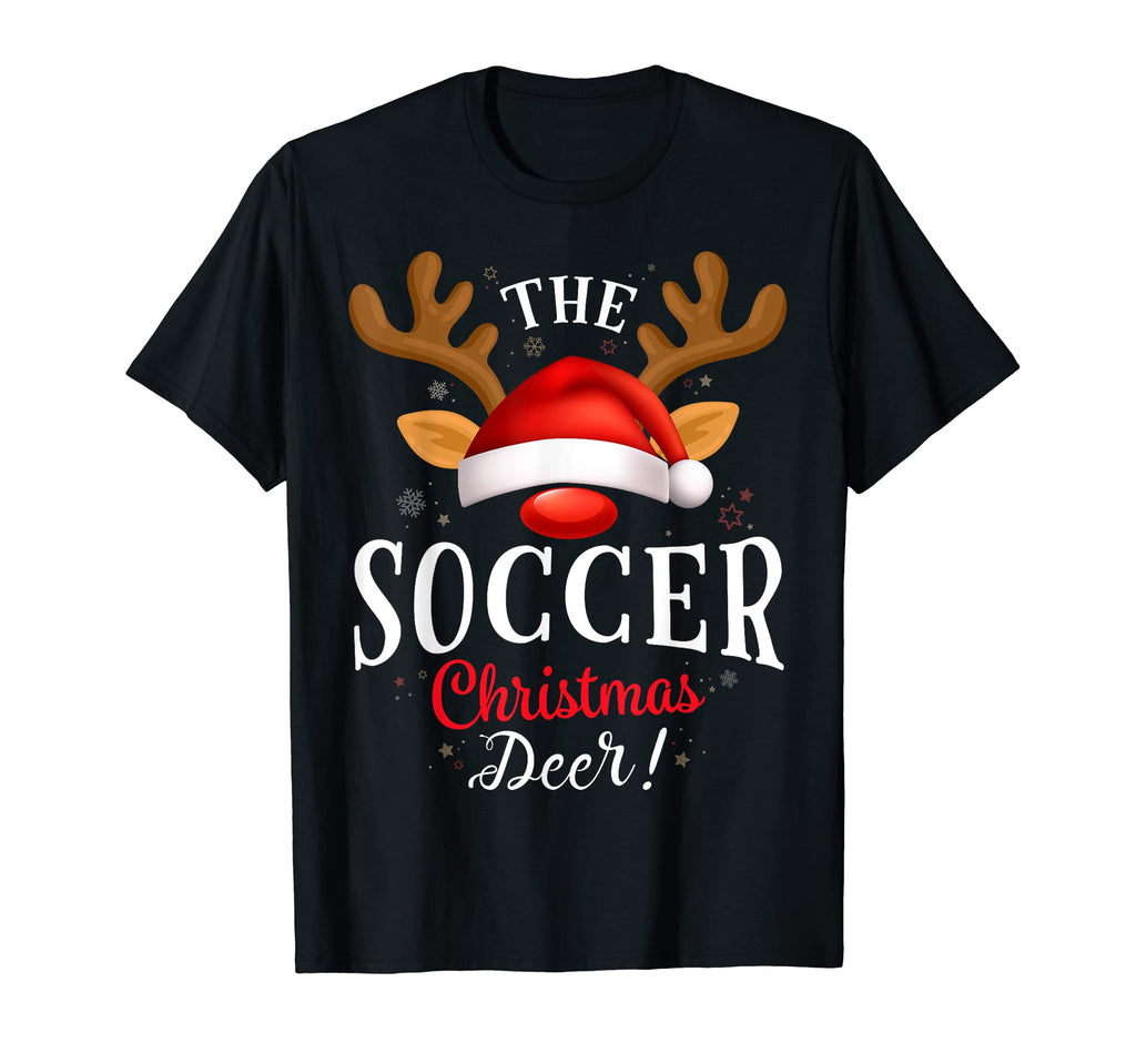 Soccer Deer Pjs Family Matching T-Shirt - Minimalist Print for Adults - T-Shirt, Sweatshirt, Hoodie