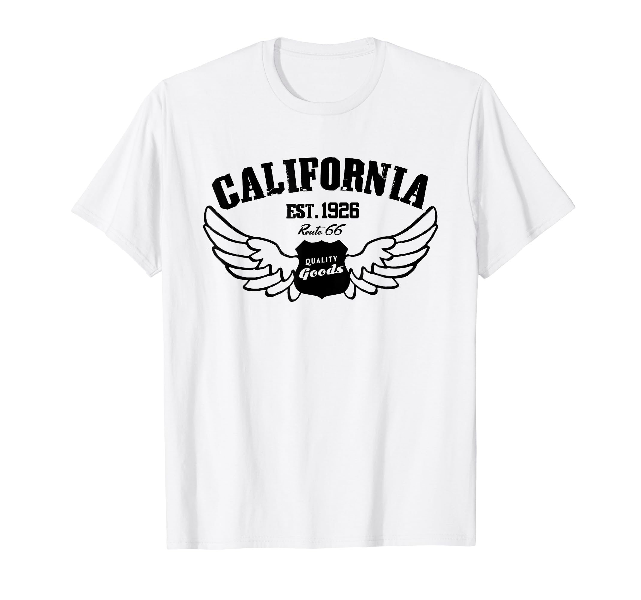 Route 66 California 1926 T-Shirt - Casual Everyday Wear Unisex - T-Shirt, Sweatshirt, Hoodie