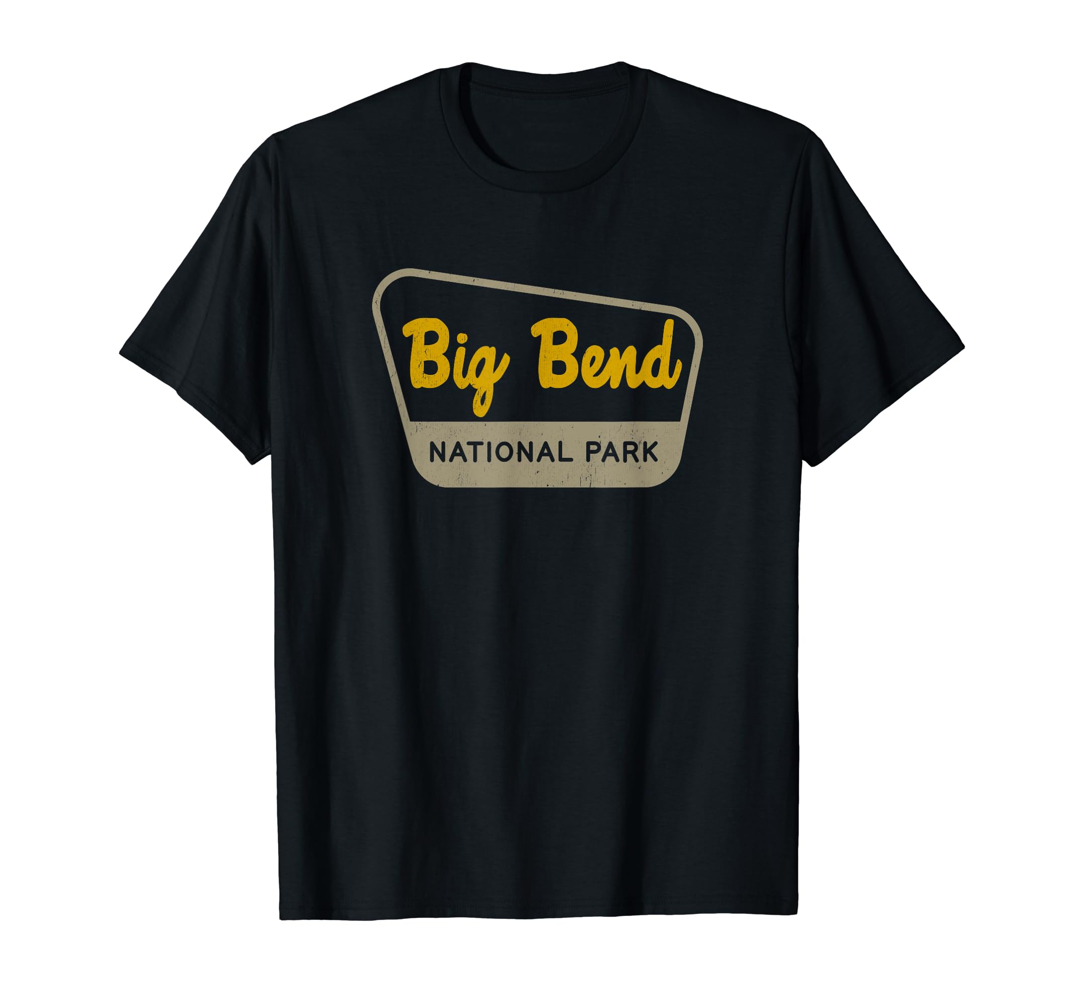 Big Bend National Park Earth Tone T-Shirt - Fun Novelty Design Men Women - T-Shirt, Sweatshirt, Hoodie