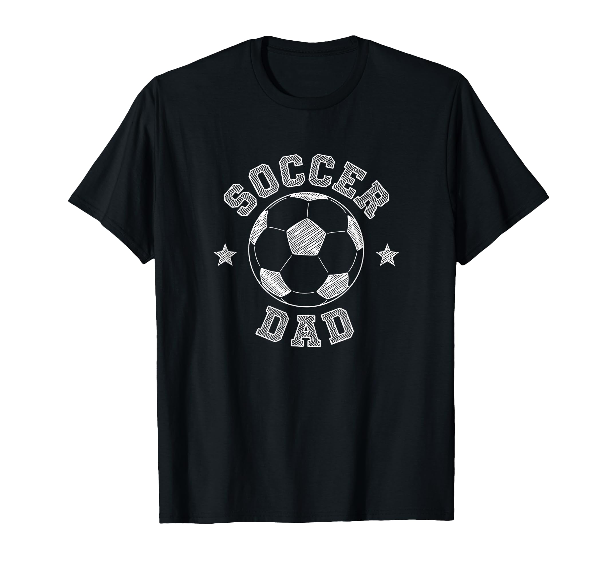 Soccer Dad Soccer Ball Fan Supporter T-Shirt - Aesthetic Graphic Unisex - T-Shirt, Sweatshirt, Hoodie