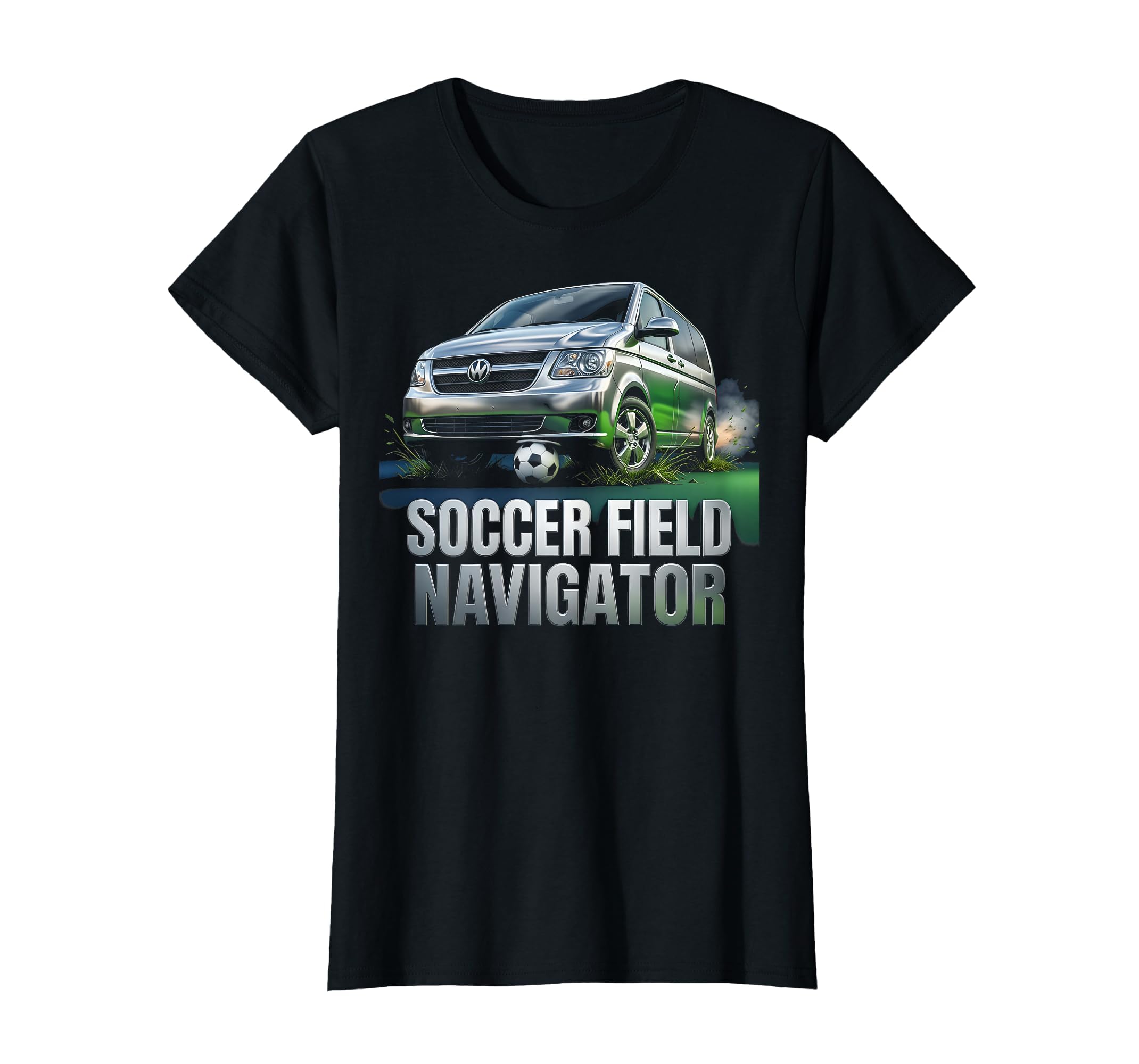 Soccer Field Navigator Funny Soccer T-Shirt - Fun Novelty Design Men Women - T-Shirt, Sweatshirt, Hoodie