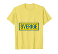 Sweden Football Soccer T-Shirt - Minimalist Print Unisex - T-Shirt, Sweatshirt, Hoodie