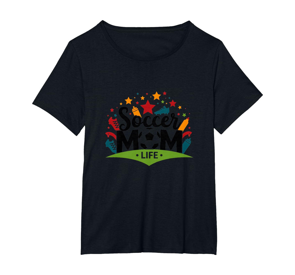 Soccer Mom Life Womens Sports Parent Pride T-Shirt - Unique Graphic Unisex - T-Shirt, Sweatshirt, Hoodie
