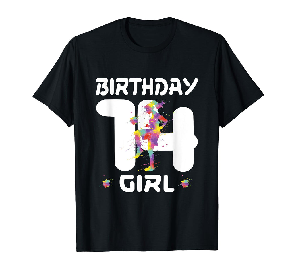 14Th Birthday Soccer Fourteen 14 Year T-Shirt - Aesthetic Graphic Unisex - T-Shirt, Sweatshirt, Hoodie