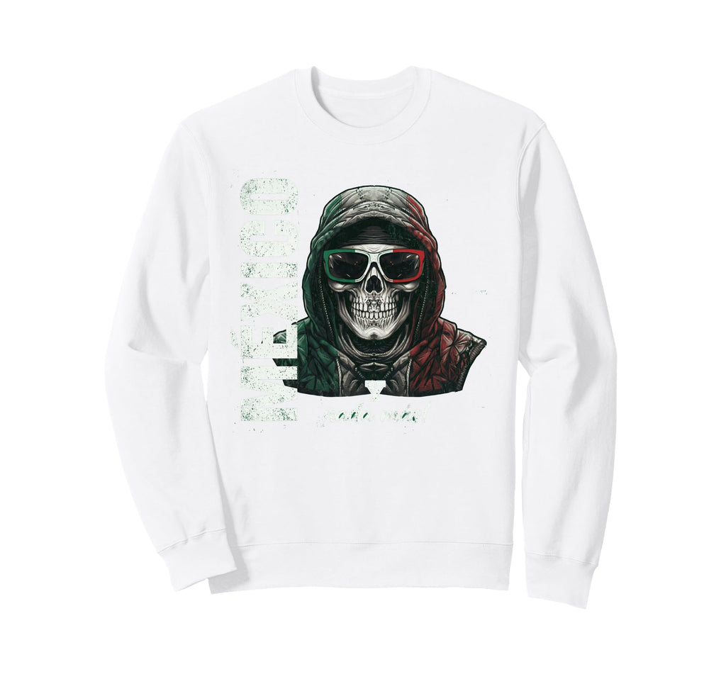 Mexico Flag Mexican Hispanic Pride Sweatshirt - Fun Novelty Design Unisex - T-Shirt, Sweatshirt, Hoodie