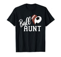 Ball Aunt Heart Funny Football T-Shirt - Custom Art Print for Adults - T-Shirt, Sweatshirt, Hoodie