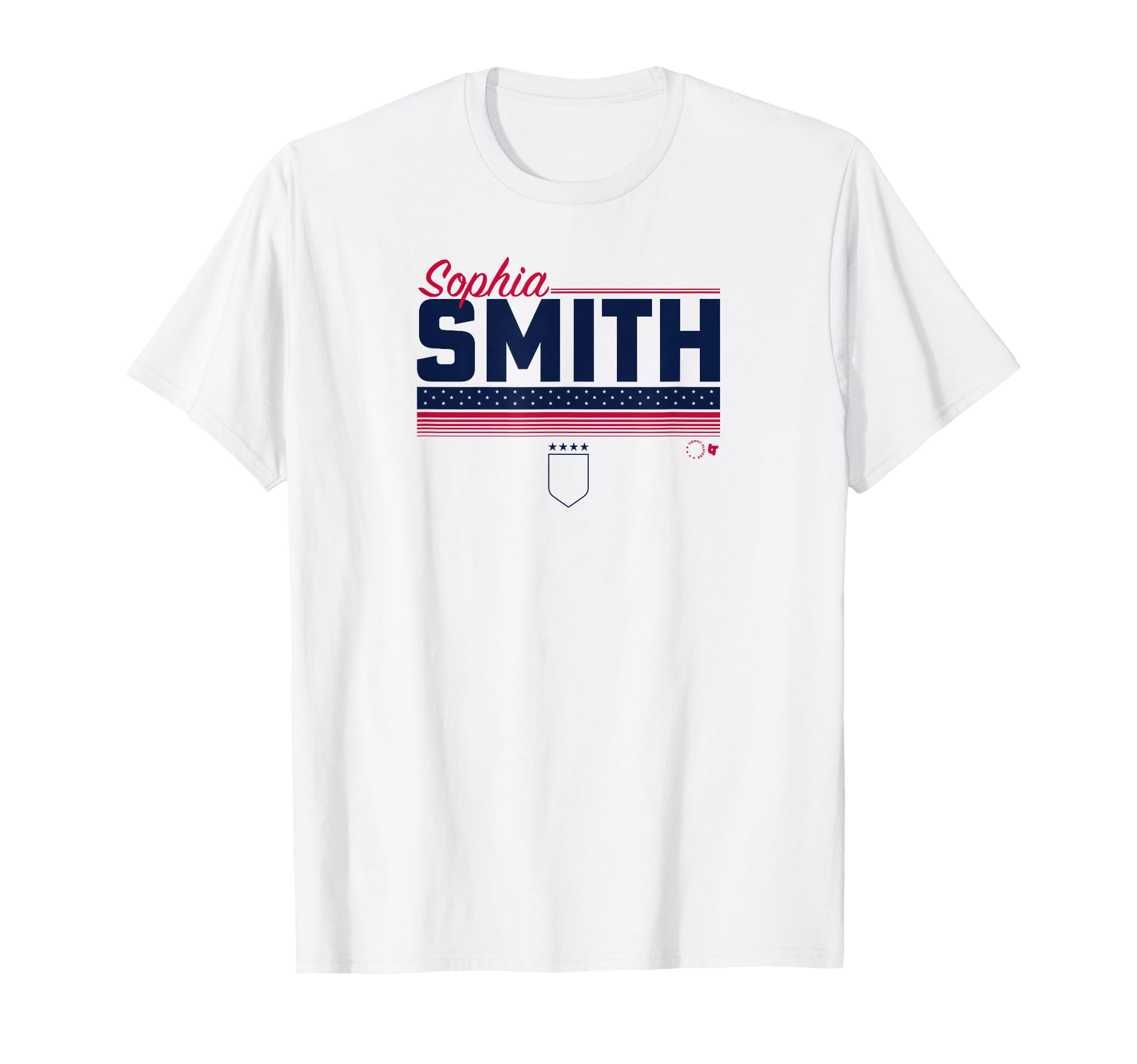 Sophia Smith Stripe Uswntpa Usa T-Shirt - Fun Novelty Design Men Women - T-Shirt, Sweatshirt, Hoodie