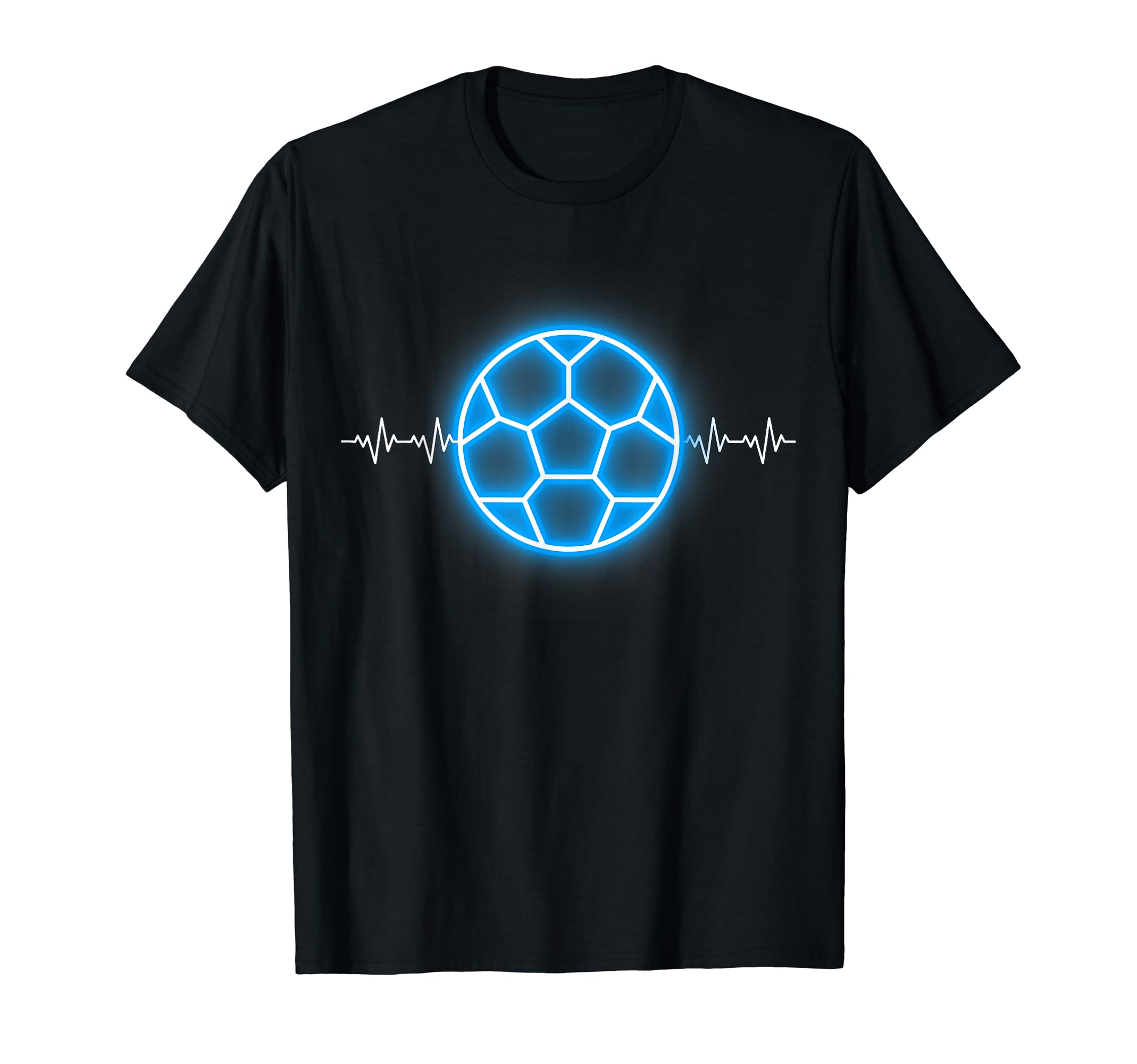 Heartbeat Soccer Dad Exercise Lover T-Shirt - Aesthetic Graphic Unisex - T-Shirt, Sweatshirt, Hoodie