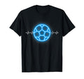 Heartbeat Soccer Dad Exercise Lover T-Shirt - Custom Art Print for Adults - T-Shirt, Sweatshirt, Hoodie