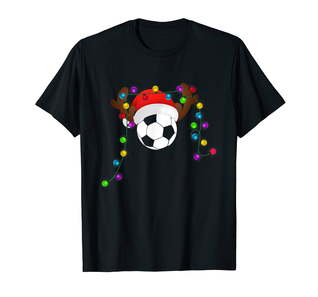 Soccer Reindeer Players Fans And T-Shirt - Casual Everyday Wear Unisex - T-Shirt, Sweatshirt, Hoodie