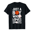 Just Who Loves Sports Basketball T-Shirt - Novelty Apparel for Adults - T-Shirt, Sweatshirt, Hoodie