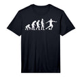 Human Evolution Soccer Funny Football T-Shirt - Novelty Apparel for Adults - T-Shirt, Sweatshirt, Hoodie
