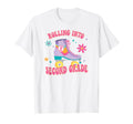 Rolling Into Second Grade First Day T-Shirt - Graphic Print Men Women - T-Shirt, Sweatshirt, Hoodie
