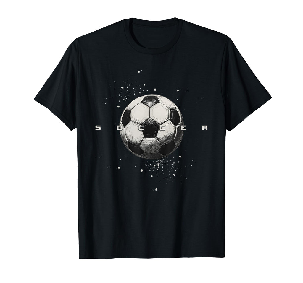 Soccer T-Shirt - Aesthetic Graphic for Adults - T-Shirt, Sweatshirt, Hoodie