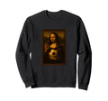 Hoops Nowa Mona Lisa Loves Soccer Sweatshirt - Aesthetic Graphic Unisex - T-Shirt, Sweatshirt, Hoodie