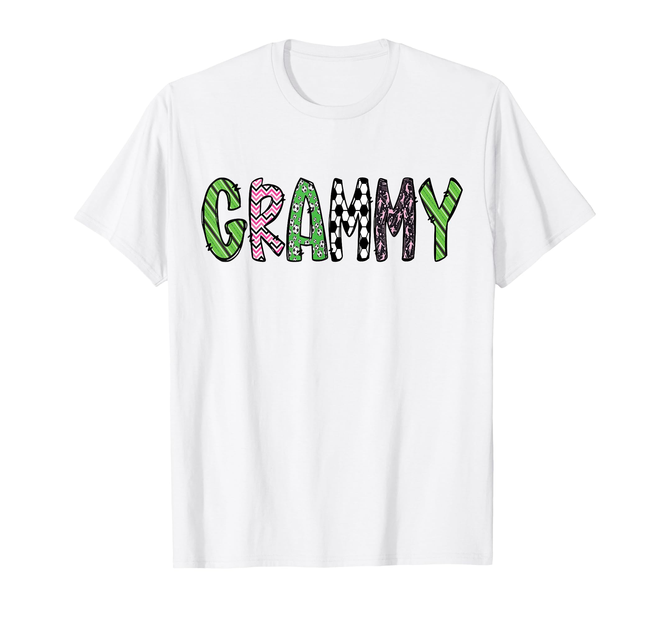 Soccer Grammy Funny Soccer Birthday Family T-Shirt - Graphic Print Unisex - T-Shirt, Sweatshirt, Hoodie