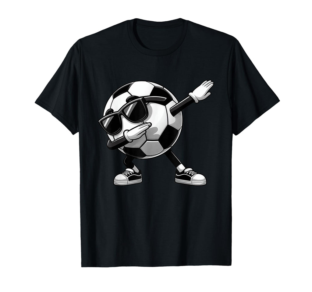 Dabbing Soccer Ball Soccer Sports T-Shirt - Unique Graphic for Adults - T-Shirt, Sweatshirt, Hoodie