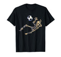 Soccer Skeleton Soccer Goalkeeper T-Shirt - Custom Art Print Men Women - T-Shirt, Sweatshirt, Hoodie