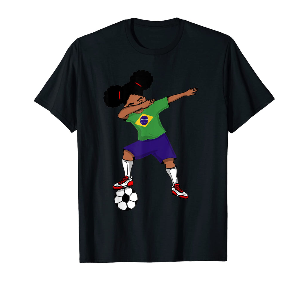 Brazilian Soccer Dabbing T-Shirt - Aesthetic Graphic Unisex - T-Shirt, Sweatshirt, Hoodie