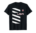 Trendy Usa Football Soccer T-Shirt - Custom Art Print Unisex - T-Shirt, Sweatshirt, Hoodie