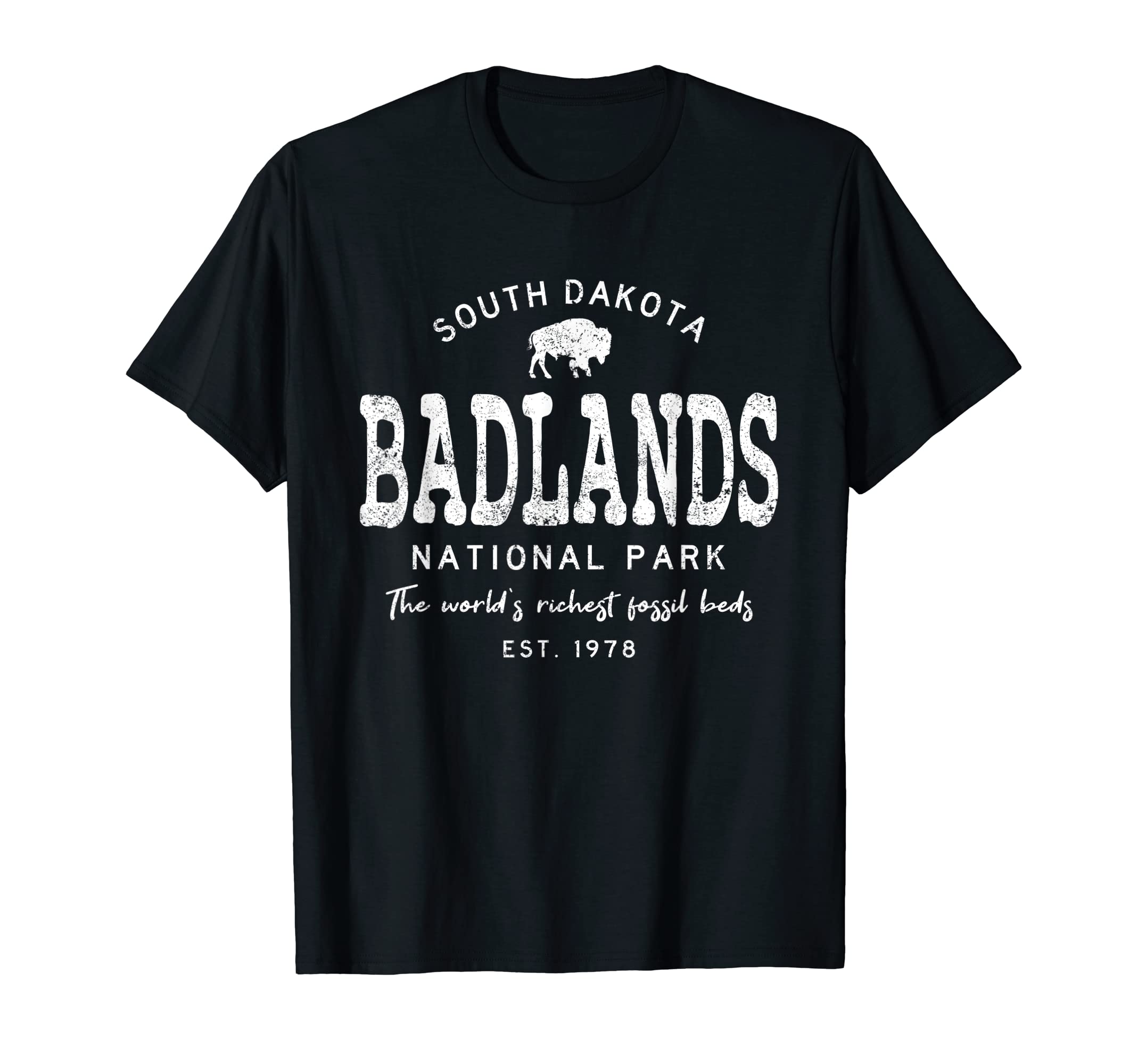 Badlands National Park South Dakota T-Shirt - Fun Novelty Design Men Women - T-Shirt, Sweatshirt, Hoodie