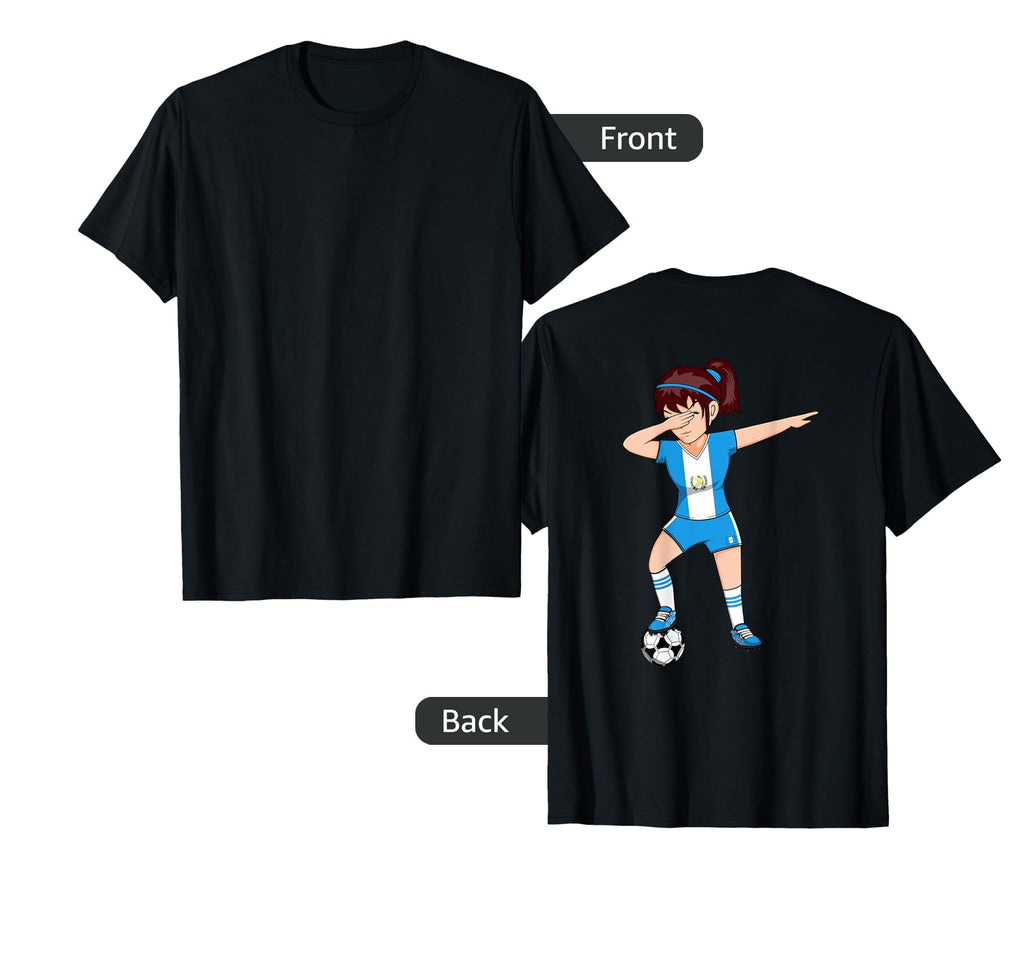 Dabbing Soccer Guatemala Jersey Guatemalan T-Shirt - Trendy Graphic Unisex - T-Shirt, Sweatshirt, Hoodie