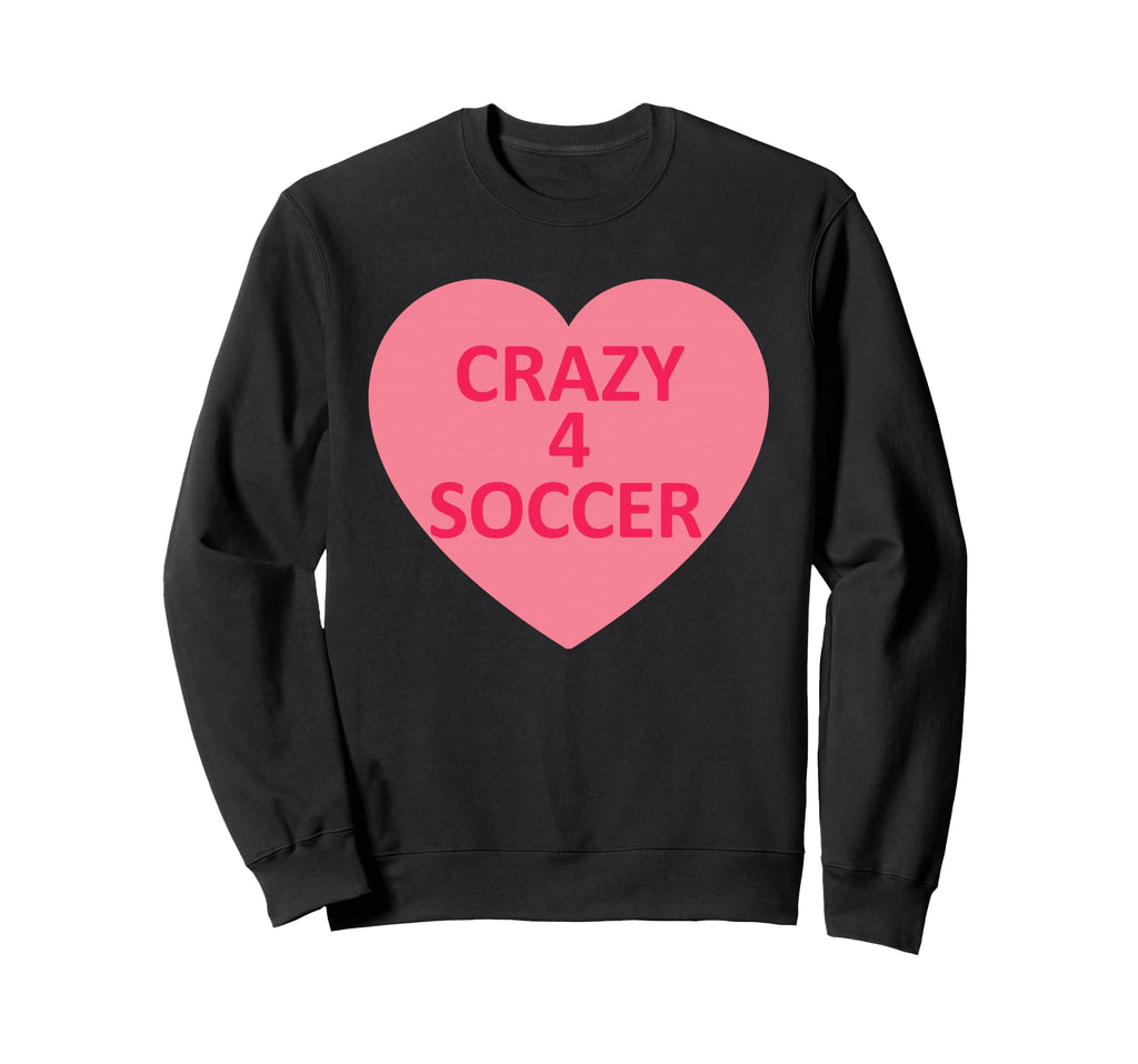 Soccer Heart Love Valentines Day Sweatshirt - Novelty Apparel for Adults - T-Shirt, Sweatshirt, Hoodie