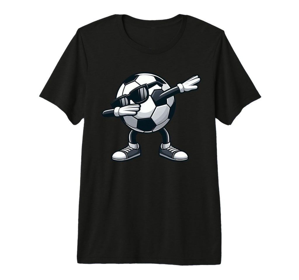Dabbing Soccer Ball Soccer Sports T-Shirt - Aesthetic Graphic Unisex - T-Shirt, Sweatshirt, Hoodie