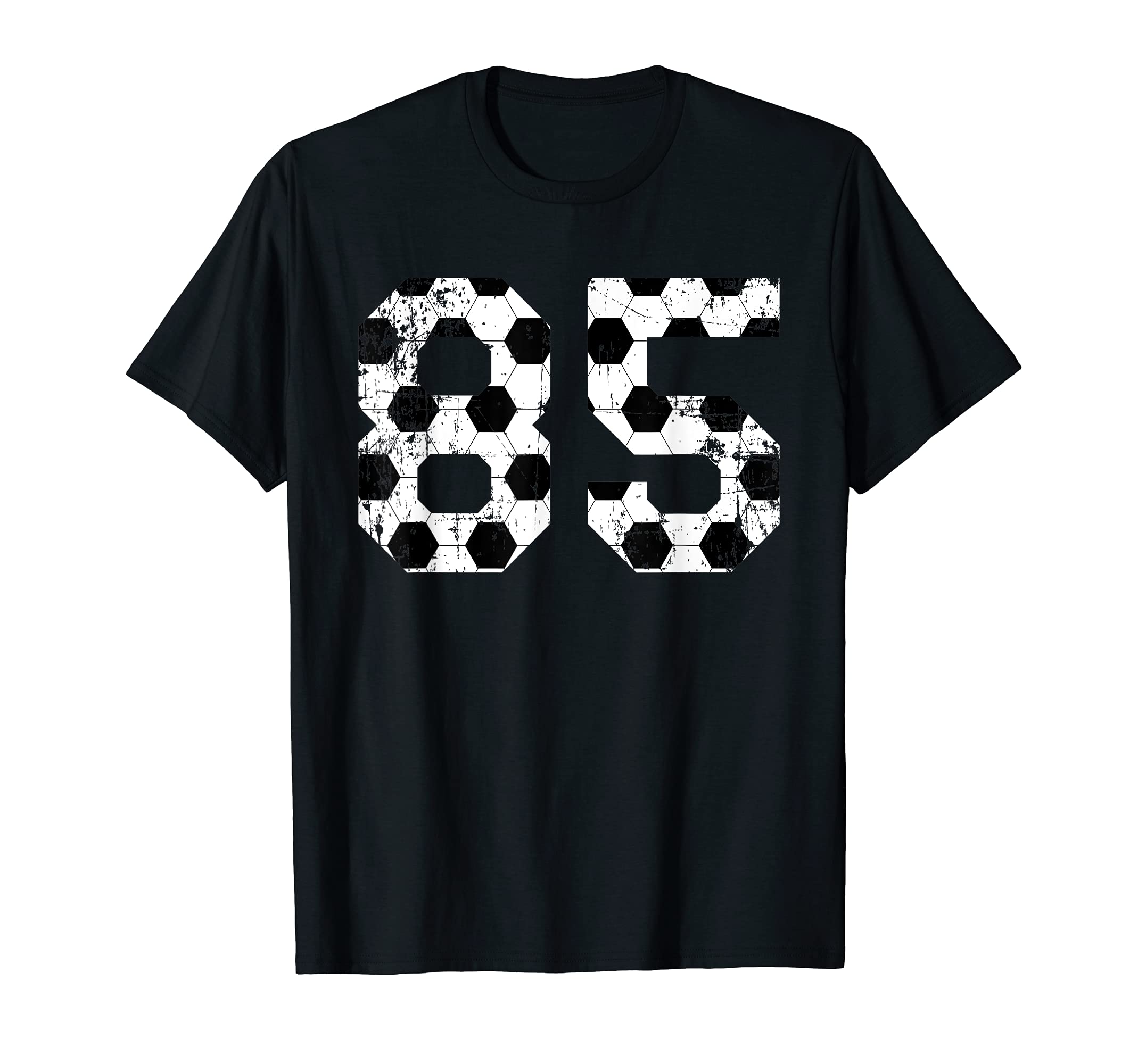 Soccer 85 Jersey Number T-Shirt - Fun Novelty Design Men Women - T-Shirt, Sweatshirt, Hoodie