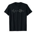 Soccer Field Player Soccer Heartbeat T-Shirt - Fun Novelty Design Unisex - T-Shirt, Sweatshirt, Hoodie