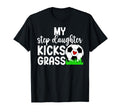 Proud Soccer Step Mom Soccer Player T-Shirt - Custom Art Print Men Women - T-Shirt, Sweatshirt, Hoodie
