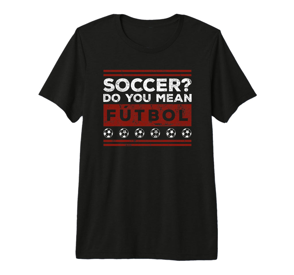 Soccer Do You Mean F Tbol Tri Blend T-Shirt - Trendy Graphic for Adults - T-Shirt, Sweatshirt, Hoodie
