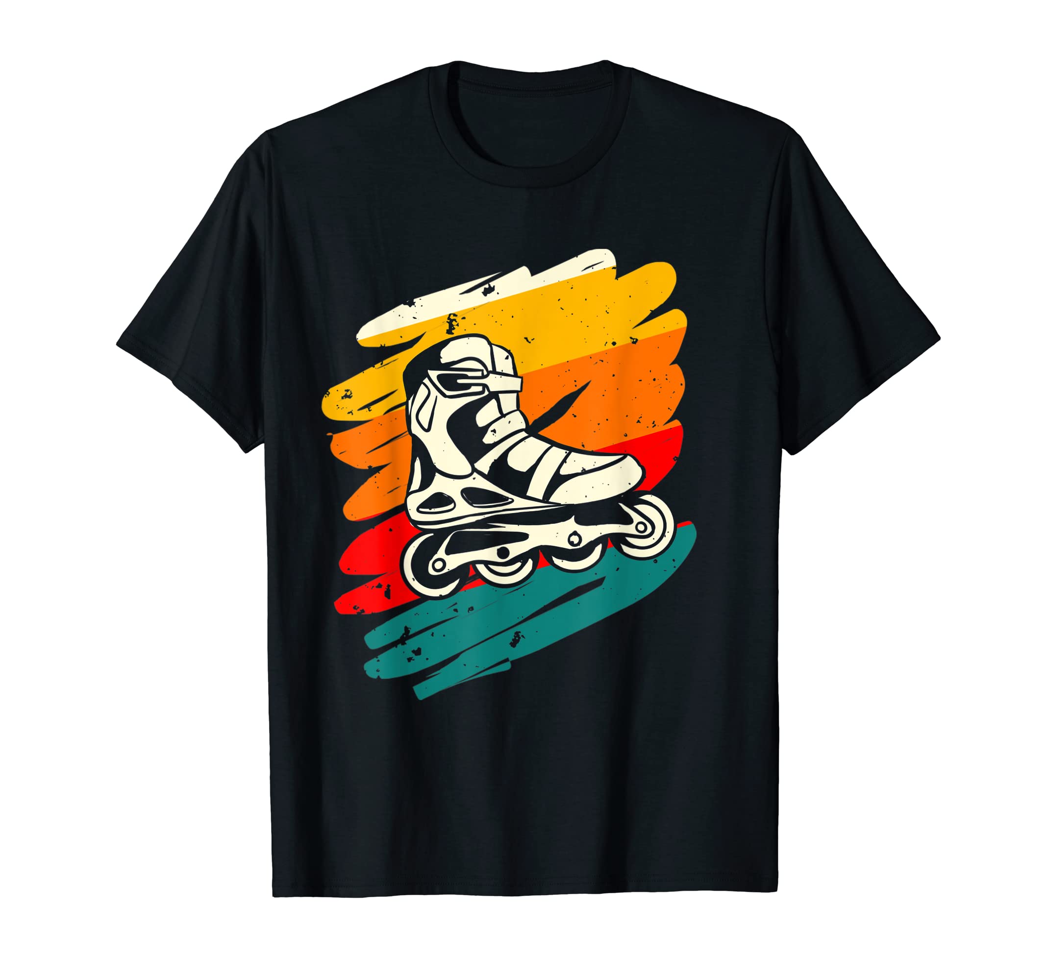Roller Skating Theme Roller Skates T-Shirt - Casual Everyday Wear Unisex - T-Shirt, Sweatshirt, Hoodie