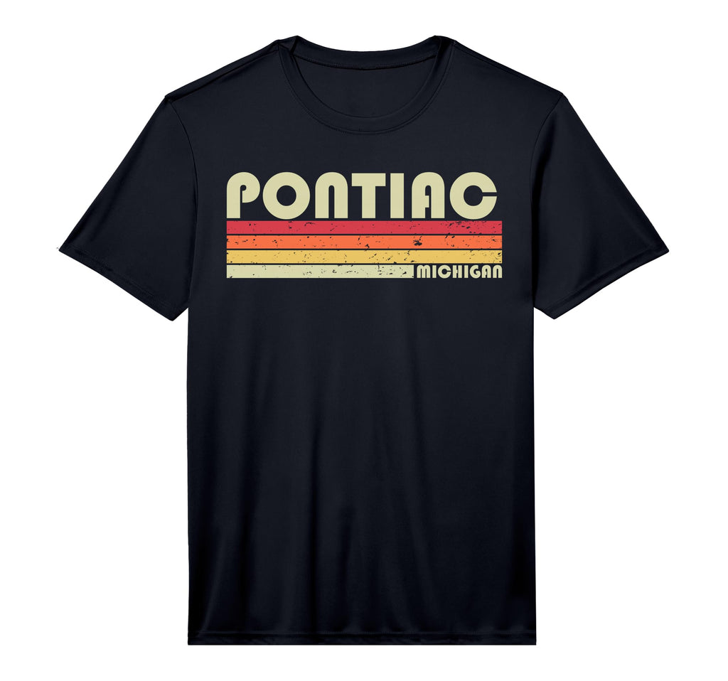 Pontiac Mi Michigan Funny City Home T-Shirt - Custom Art Print for Adults - T-Shirt, Sweatshirt, Hoodie