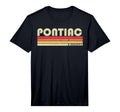 Pontiac Mi Michigan Funny City Home T-Shirt - Custom Art Print for Adults - T-Shirt, Sweatshirt, Hoodie