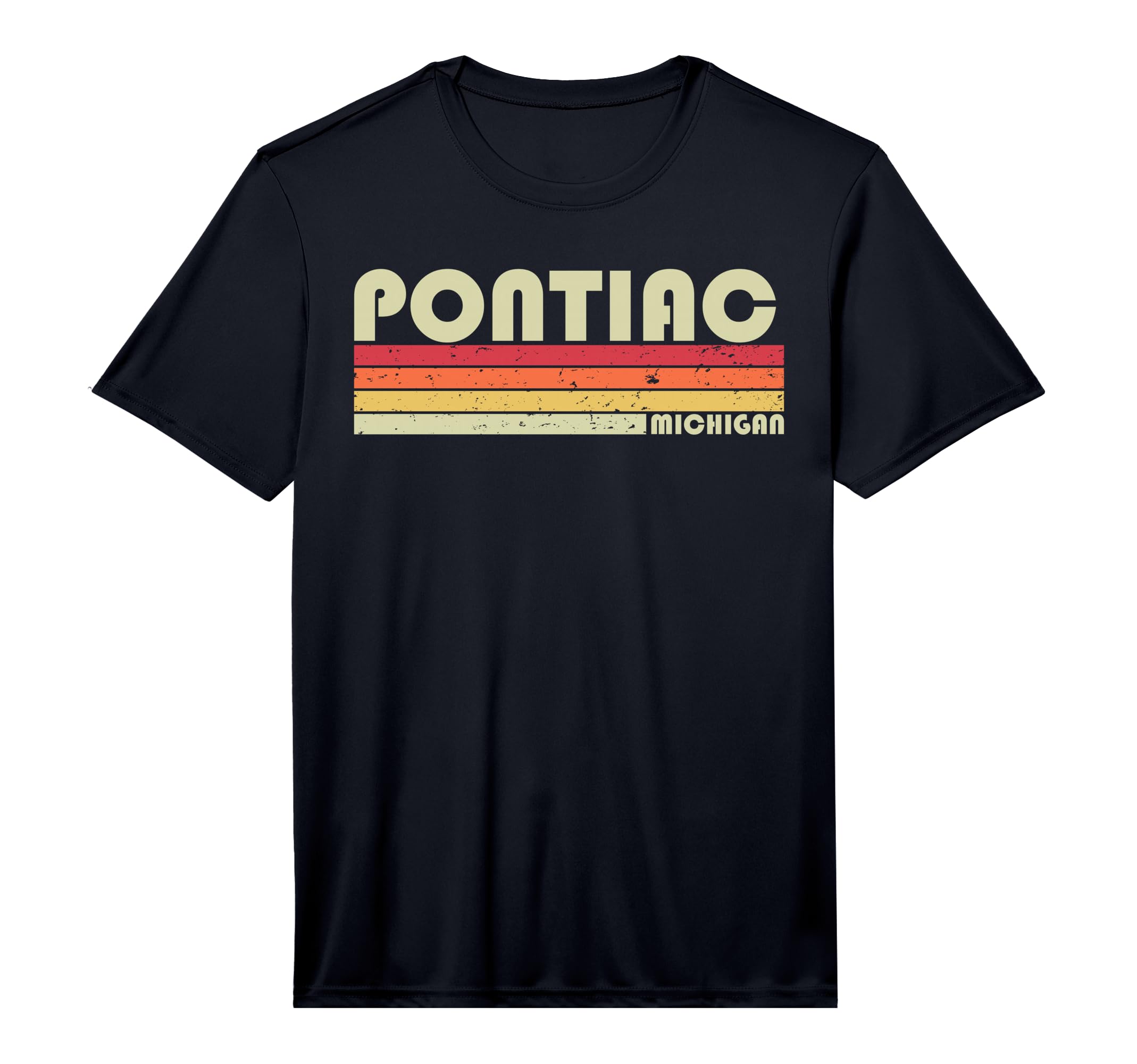 Pontiac Mi Michigan Funny City Home T-Shirt - Custom Art Print for Adults - T-Shirt, Sweatshirt, Hoodie