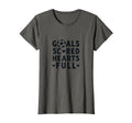 Goals Scored Hearts Full Soccer Mom T-Shirt - Streetwear Style for Adults - T-Shirt, Sweatshirt, Hoodie