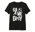 Game Day Soccer Game Day Coquette Tri T-Shirt - Unique Graphic for Adults - T-Shirt, Sweatshirt, Hoodie