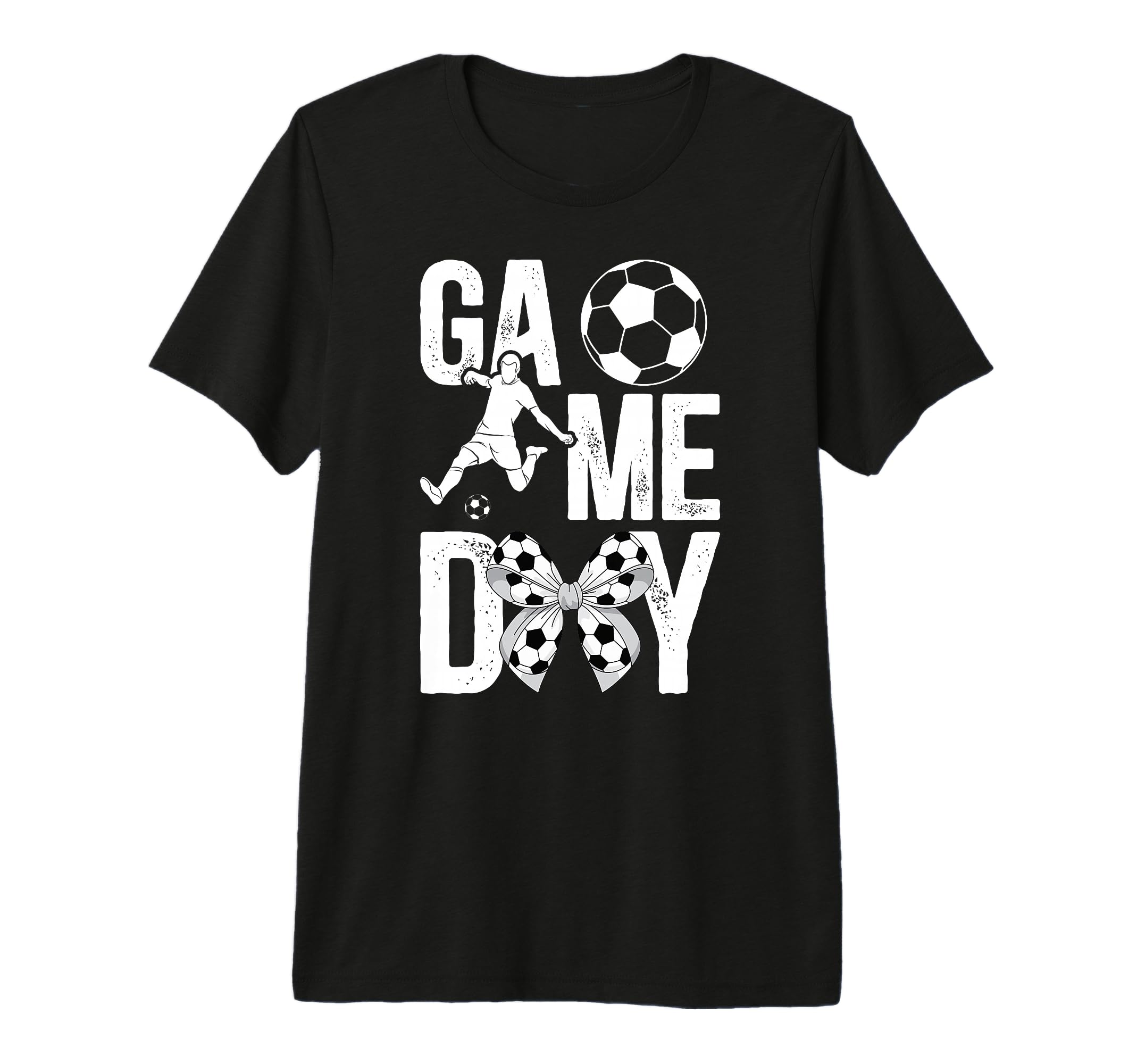 Game Day Soccer Game Day Coquette Tri T-Shirt - Unique Graphic for Adults - T-Shirt, Sweatshirt, Hoodie