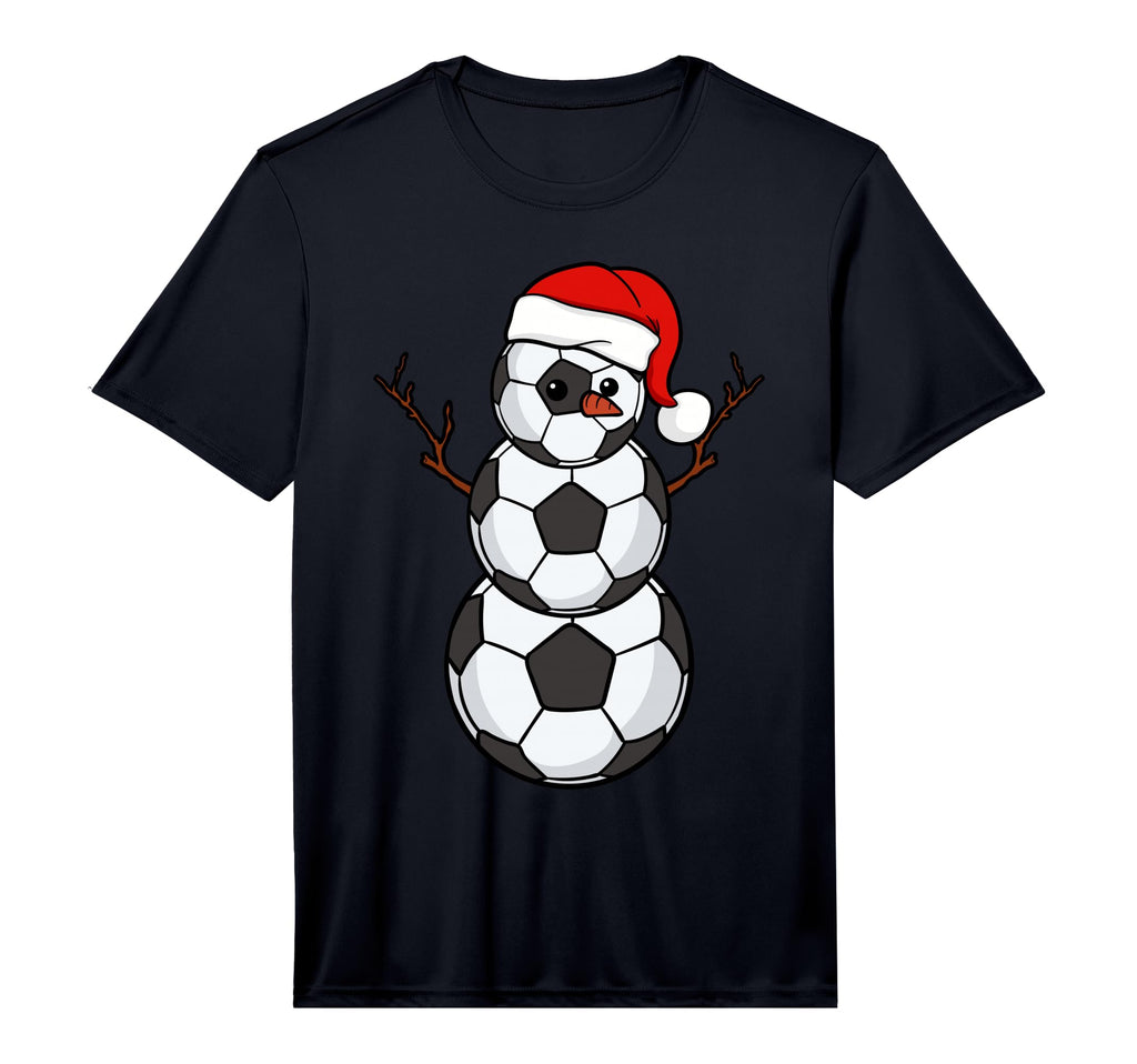 Soccer Ball Snowman Game Sport Nativity T-Shirt - Minimalist Print Unisex - T-Shirt, Sweatshirt, Hoodie