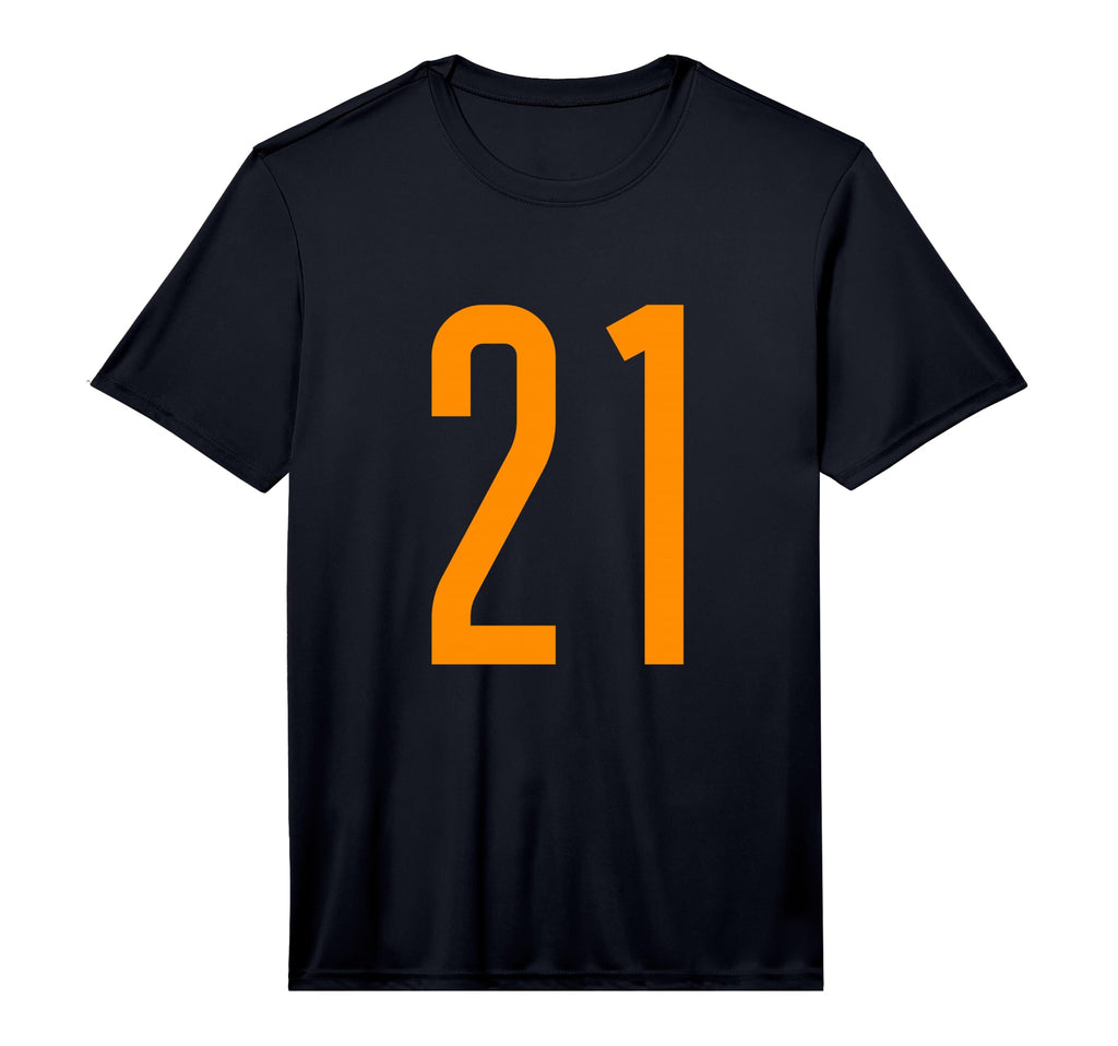 All Sports Fan Favorite Orange Number T-Shirt - Custom Art Print Men Women - T-Shirt, Sweatshirt, Hoodie