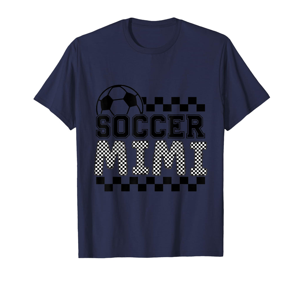 Soccer Mimi Checker Checkered T-Shirt - Graphic Print Men Women - T-Shirt, Sweatshirt, Hoodie