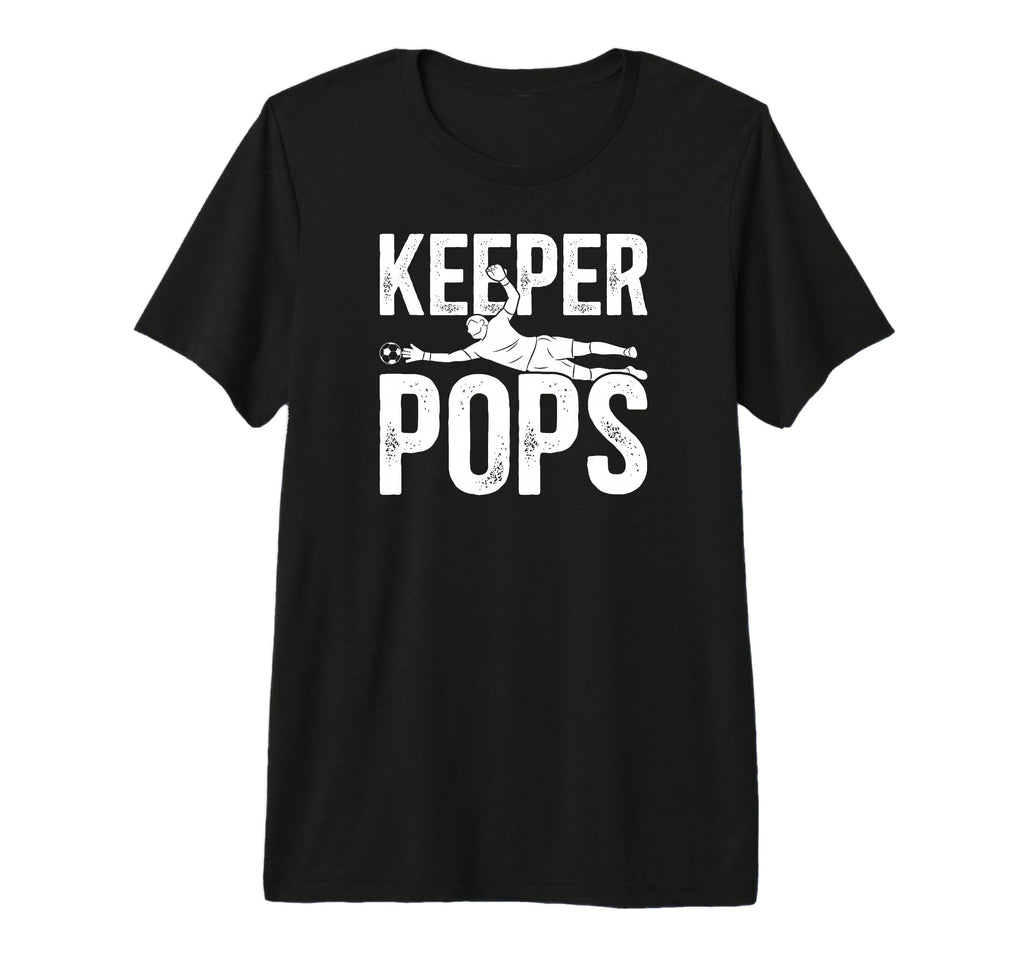 Mens Soccer Keeper Pops Soccer T-Shirt - Casual Everyday Wear Unisex - T-Shirt, Sweatshirt, Hoodie