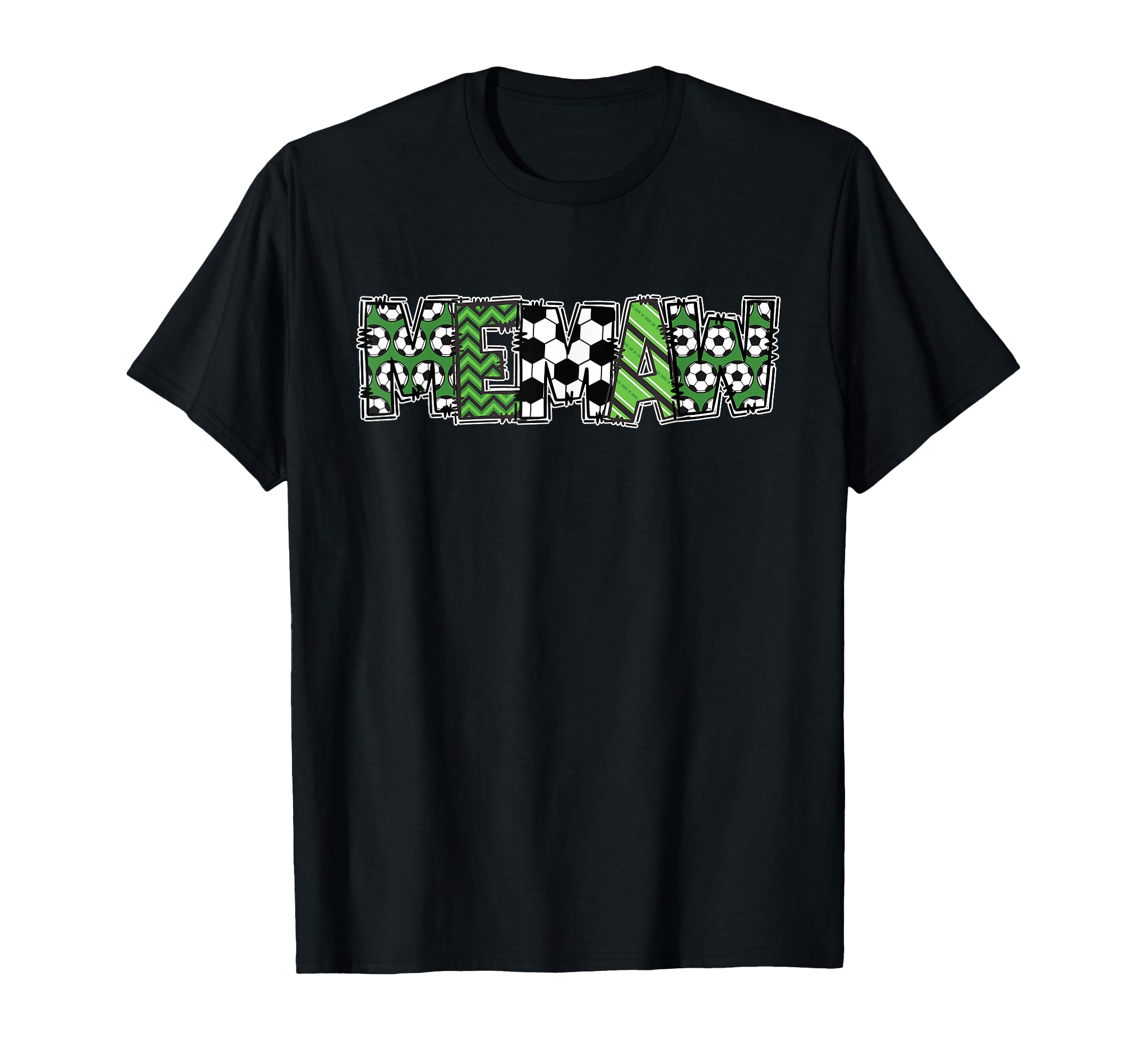 Soccer Memaw Birthday Party T-Shirt - Minimalist Print Unisex - T-Shirt, Sweatshirt, Hoodie