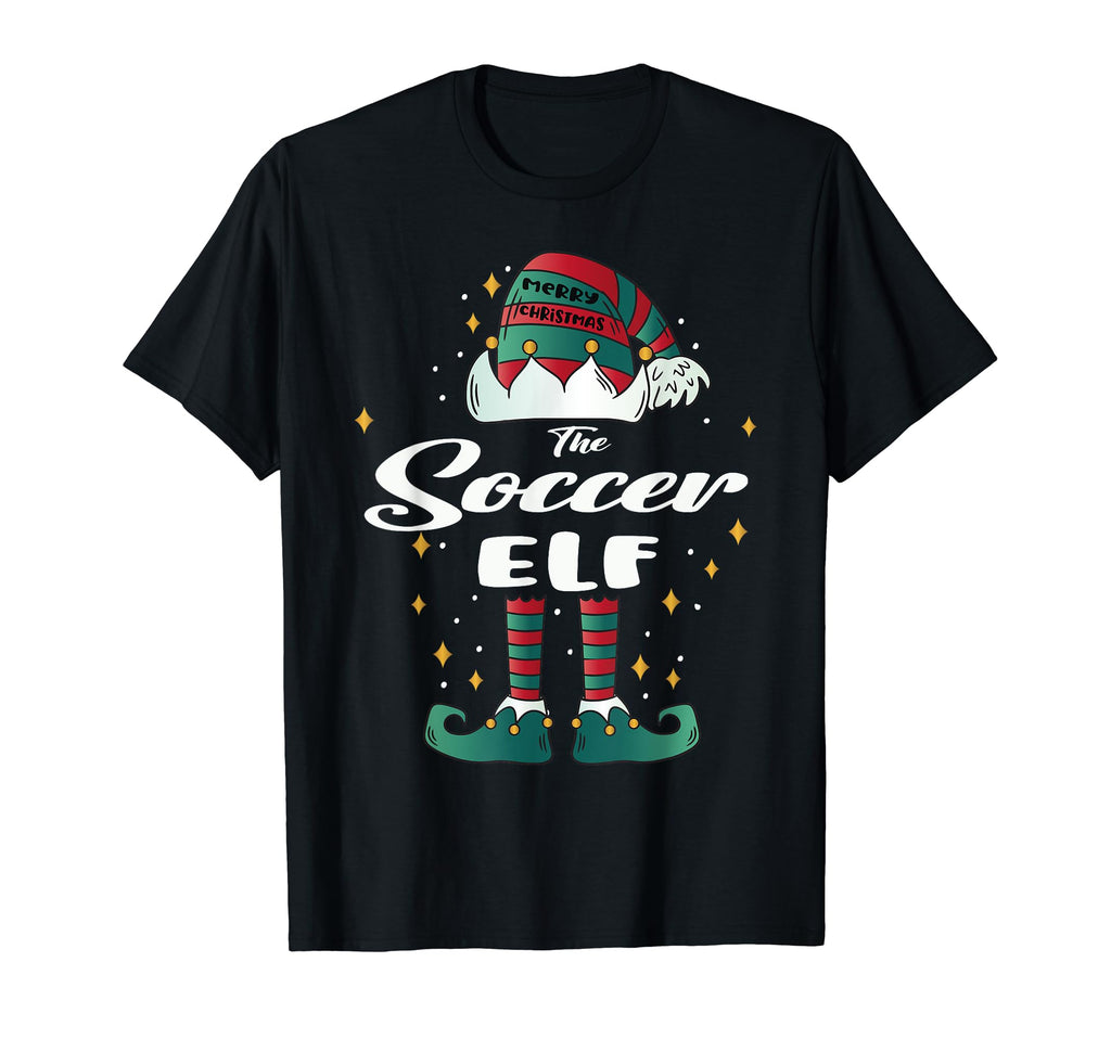 Soccer Elf Funny Family T-Shirt - Novelty Apparel Unisex - T-Shirt, Sweatshirt, Hoodie
