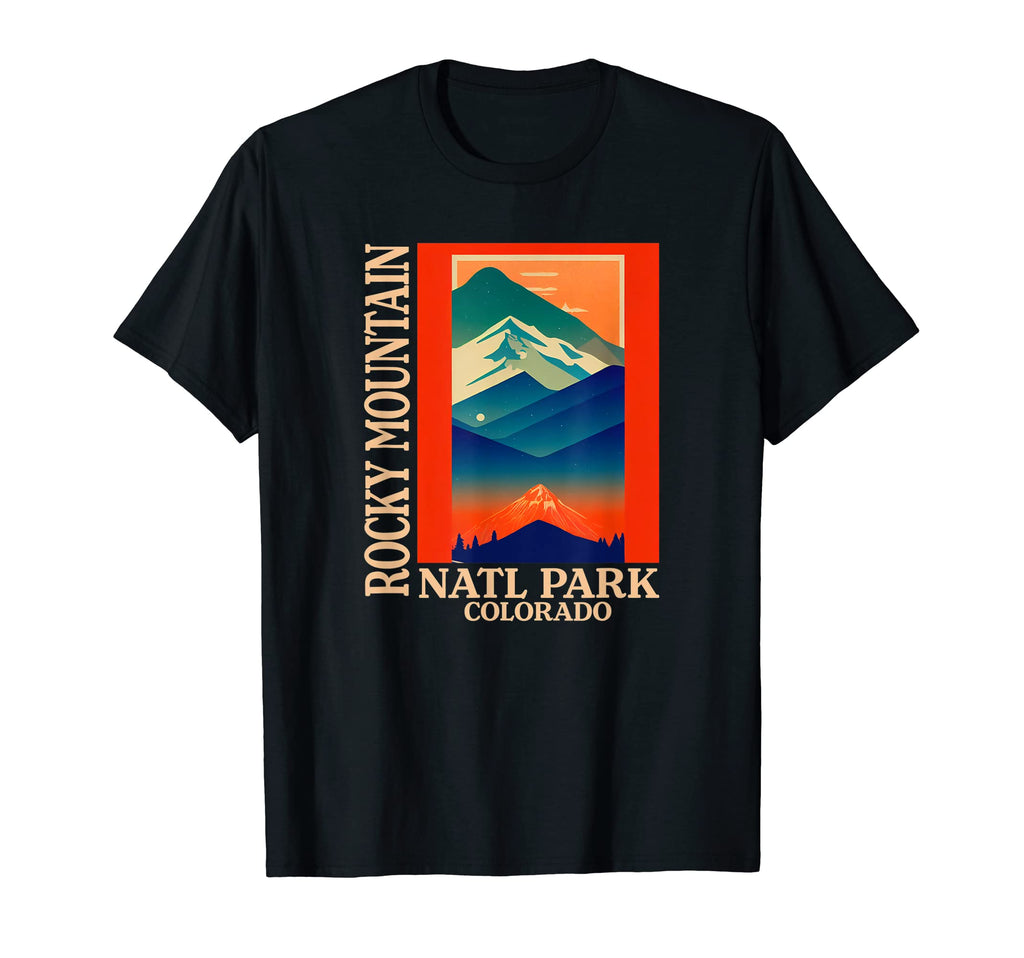 Colorado Rocky Mountain National T-Shirt - Casual Everyday Wear for Adults - T-Shirt, Sweatshirt, Hoodie