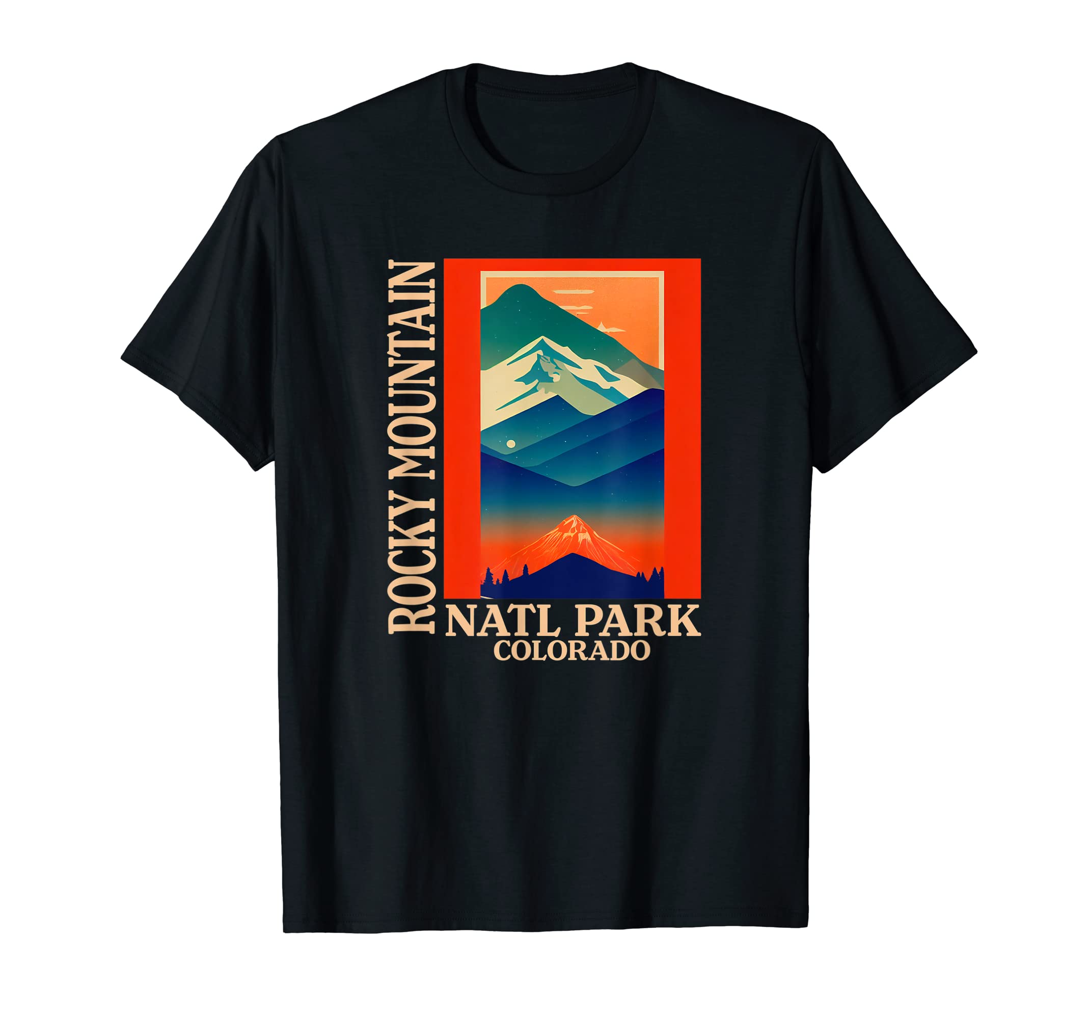 Colorado Rocky Mountain National T-Shirt - Casual Everyday Wear for Adults - T-Shirt, Sweatshirt, Hoodie